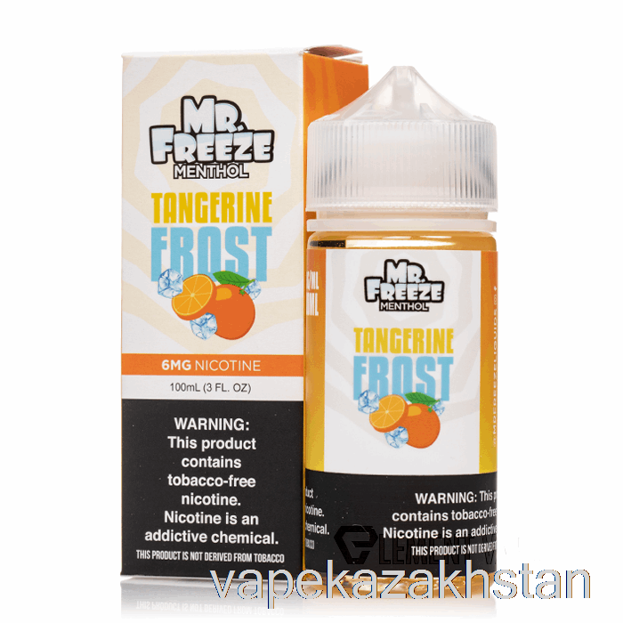 Vape Disposable Tangerine Frost - Mr Freeze - 100mL 3mg